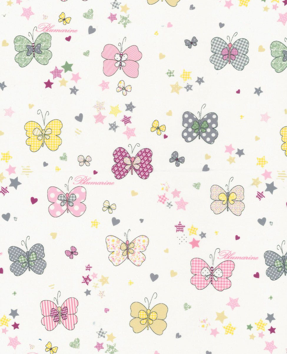 Blumarine Baby Triangolo In Nido D'ape Con Cappuccio Farfalle
