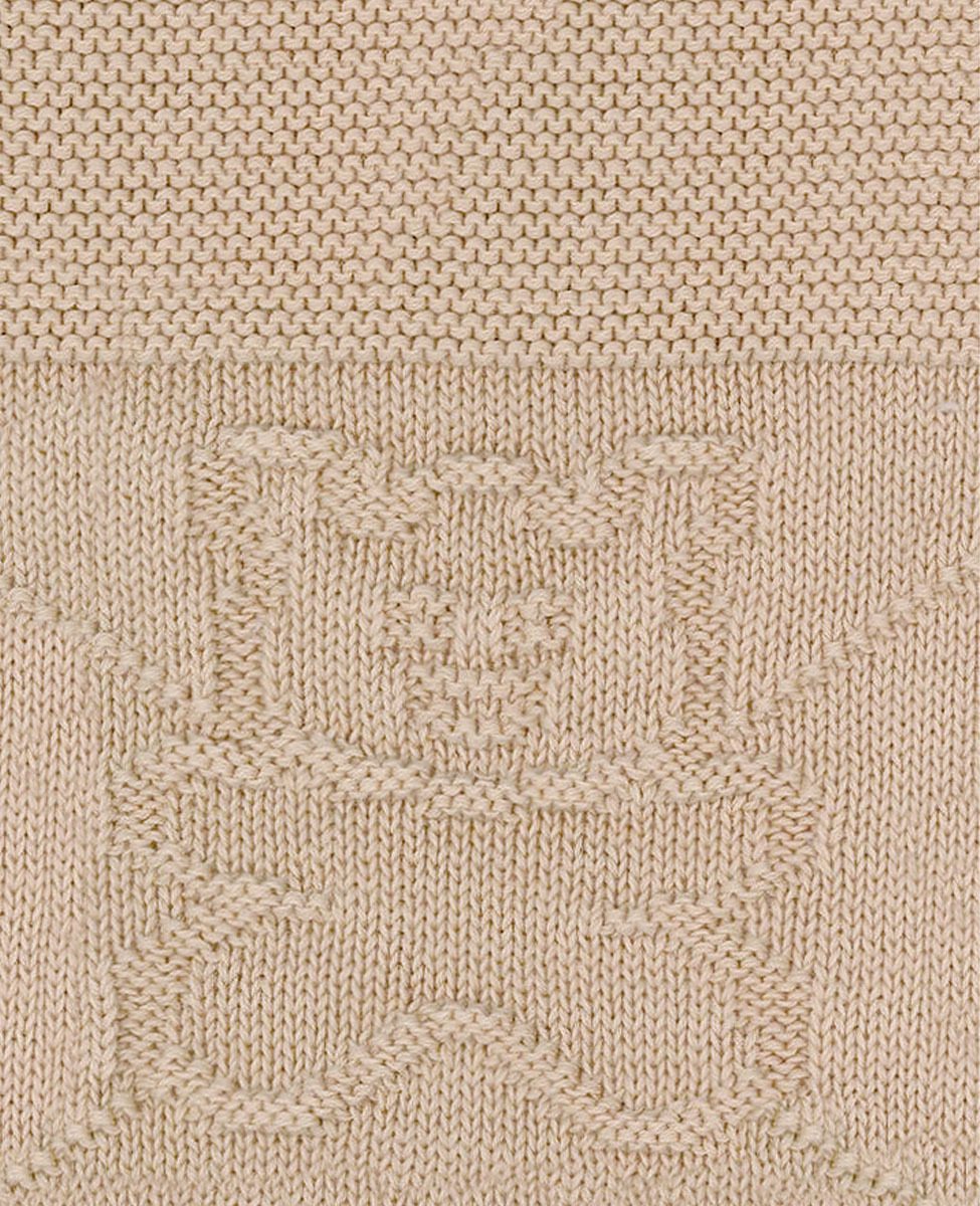 Blumarine Baby Copertina In Cotone Orsetto