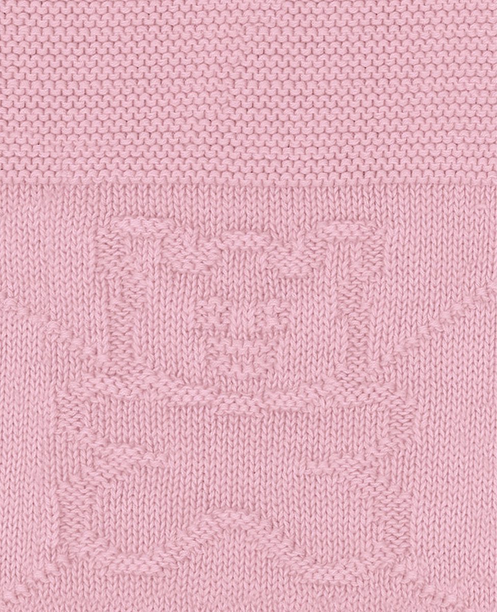 Blumarine Baby Copertina In Cotone Orsetto