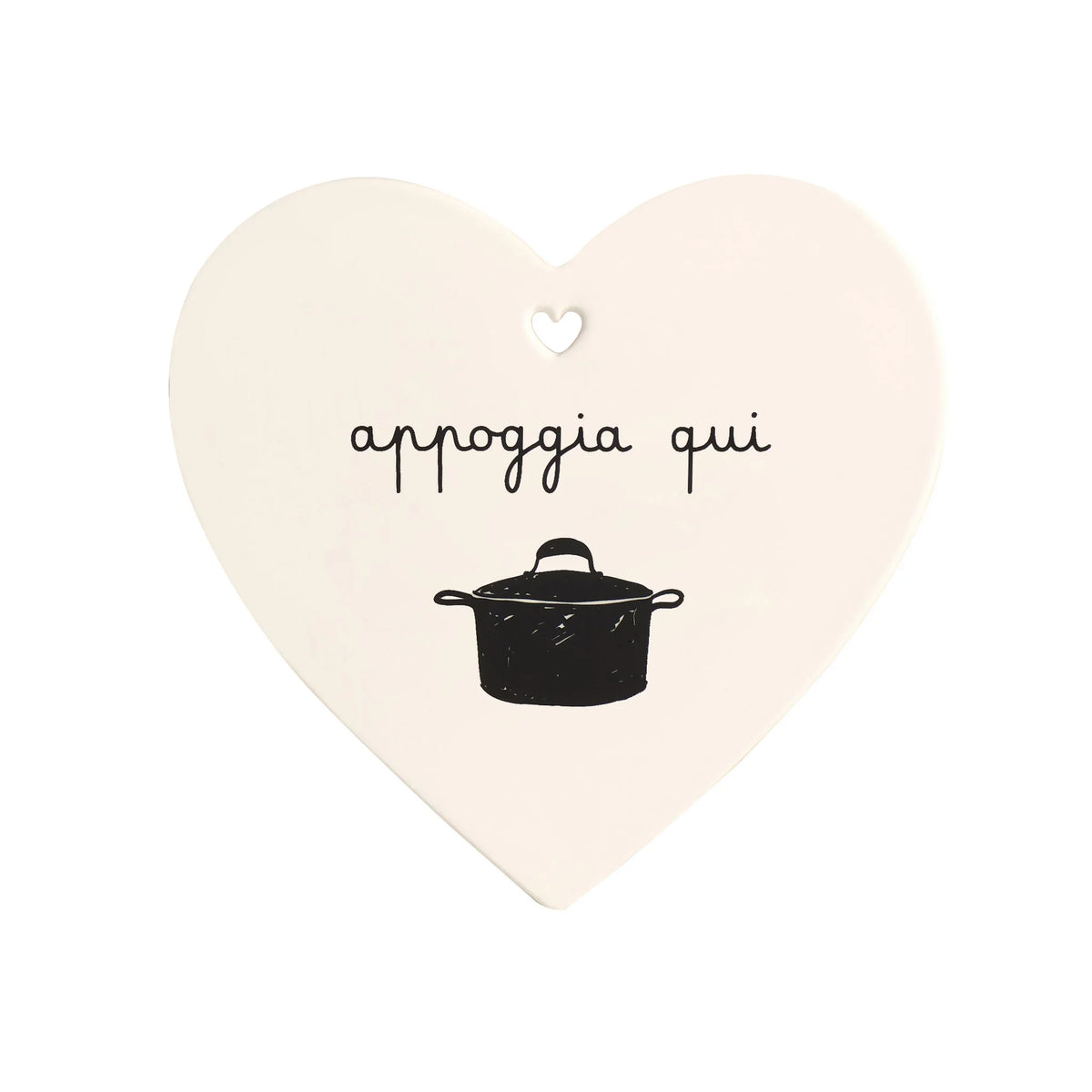 Simple Day Sottopentola Cuore Appoggia qui