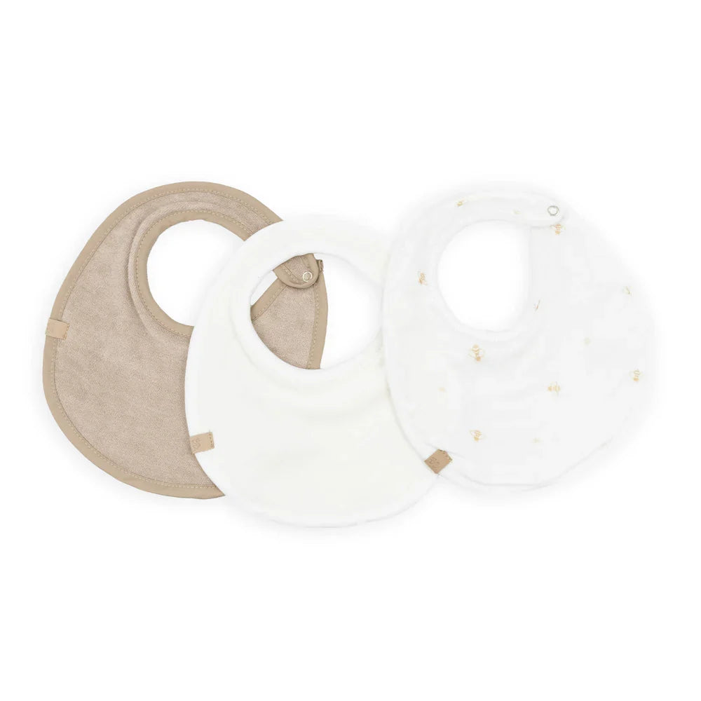 Bamboom Bavaglini Bib Set 3 Pezzi Bee's