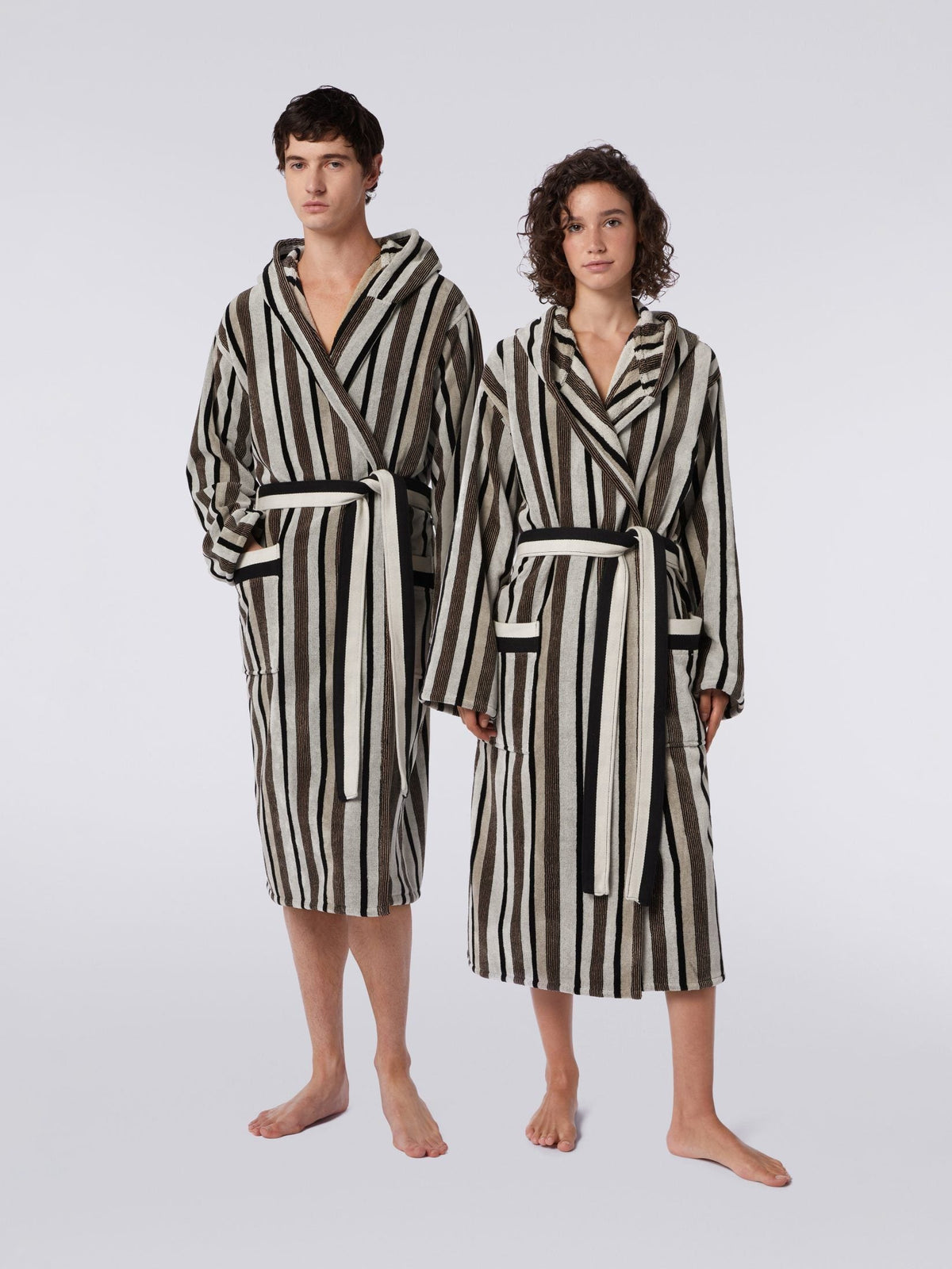 Missoni Home Accappatoio Con Cappuccio In Spugna Di Cotone Craig
