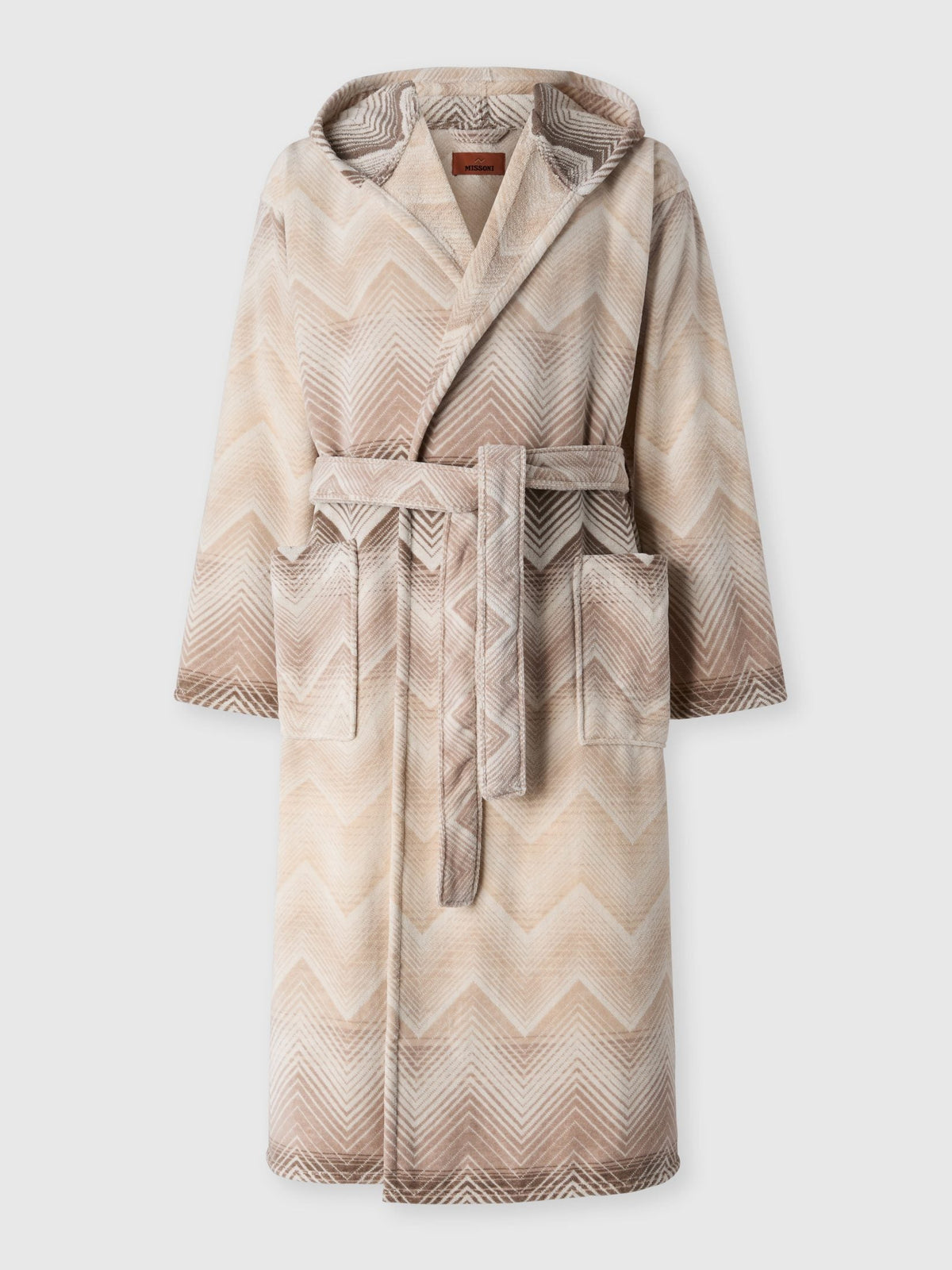 Missoni Home Accappatoio Con Cappuccio In Spugna Di Cotone Marea