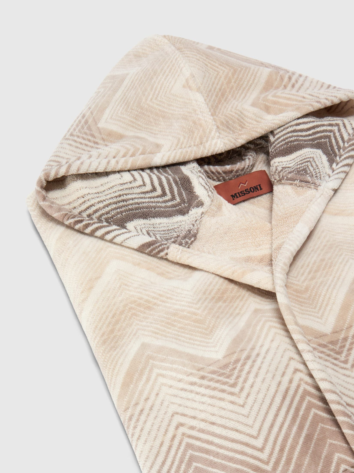 Missoni Home Accappatoio Con Cappuccio In Spugna Di Cotone Marea