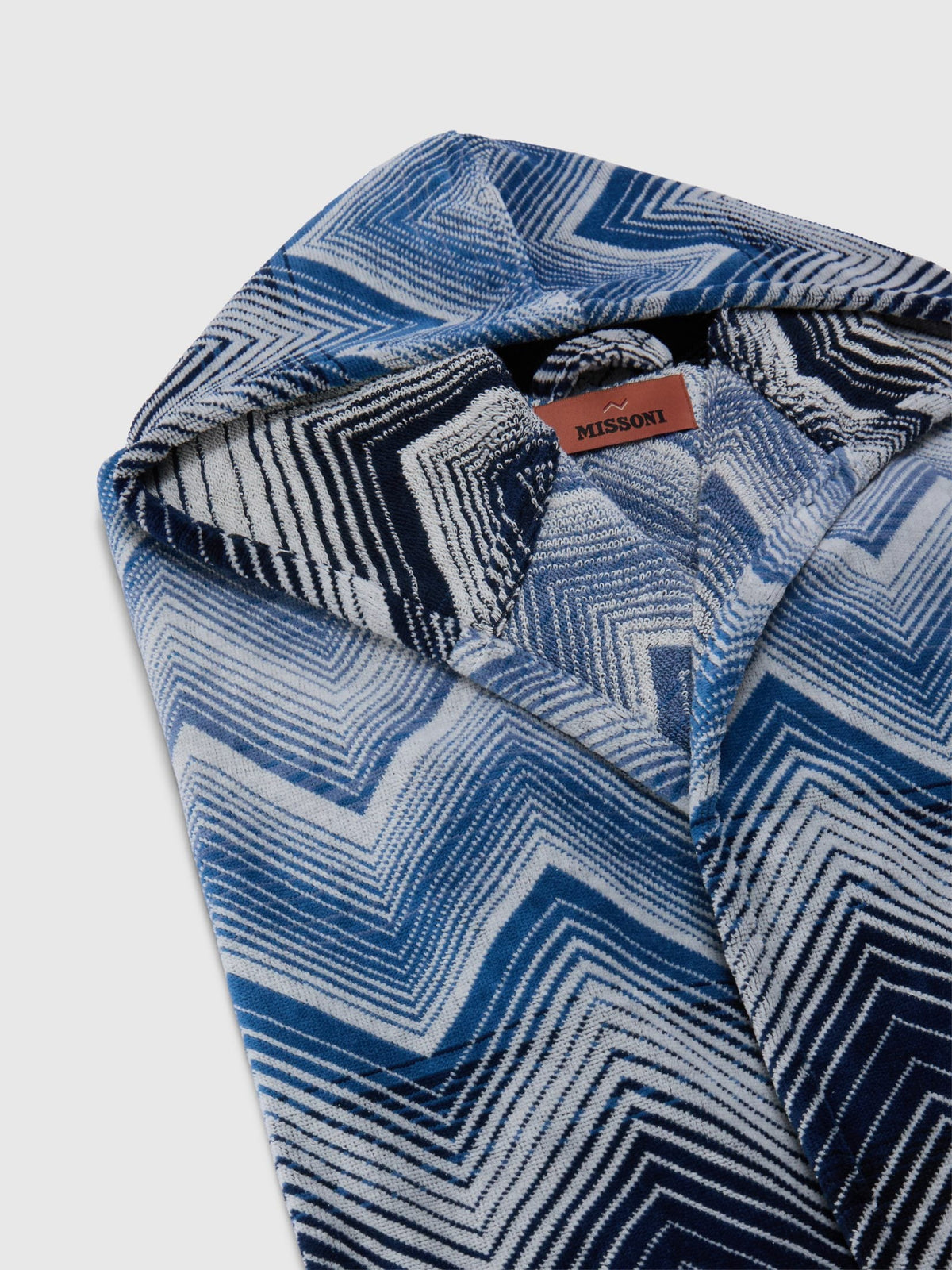 Missoni Home Accappatoio Con Cappuccio In Spugna Di Cotone Marea