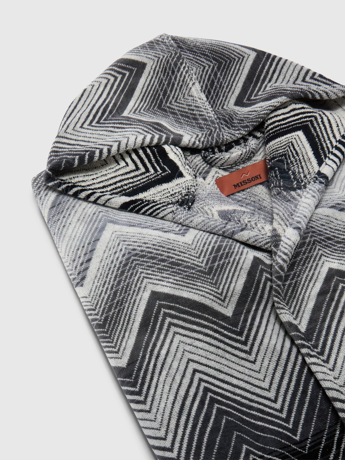 Missoni Home Accappatoio Con Cappuccio In Spugna Di Cotone Marea