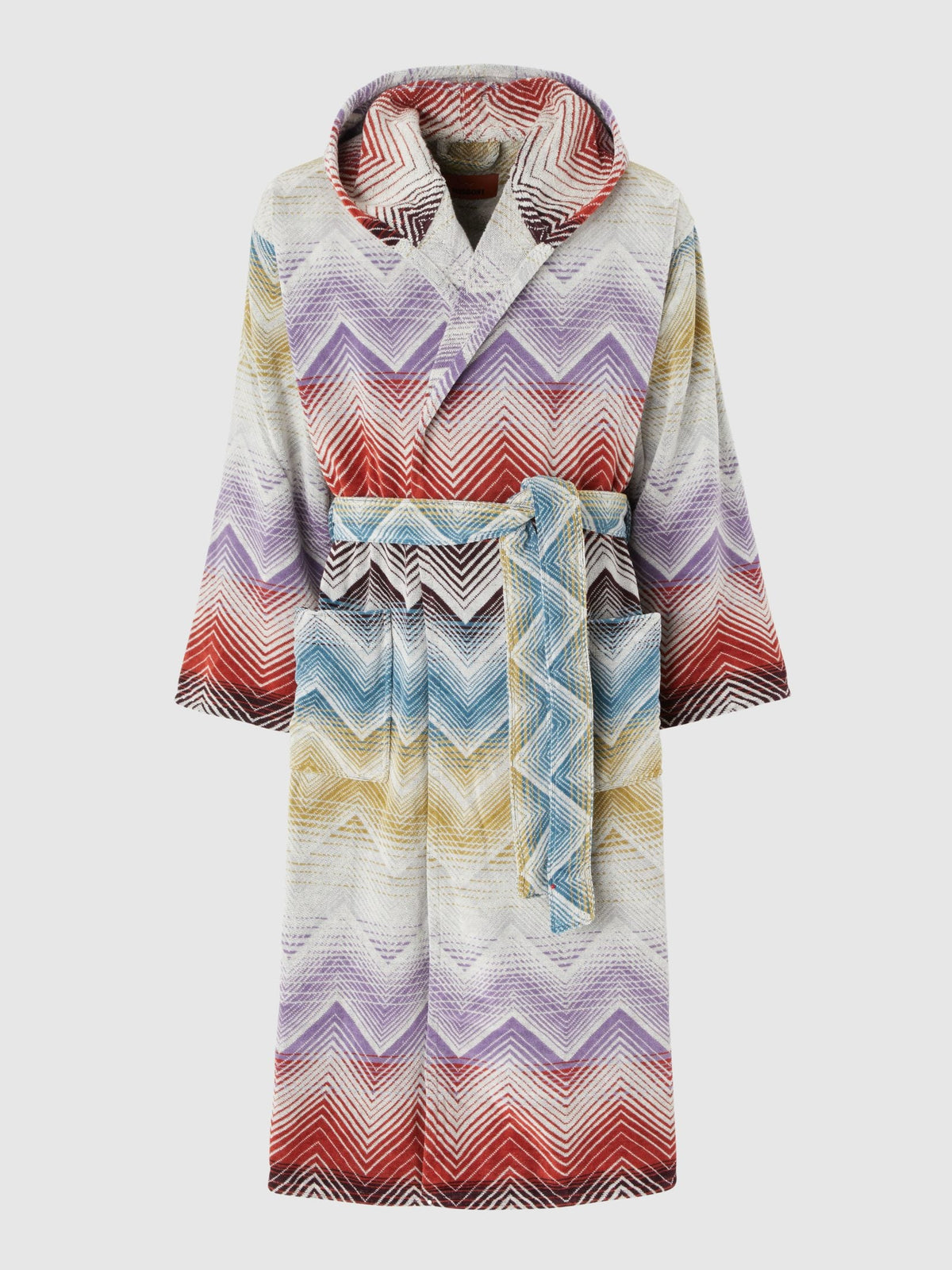 Missoni Home Accappatoio Con Cappuccio In Spugna Di Cotone Marea