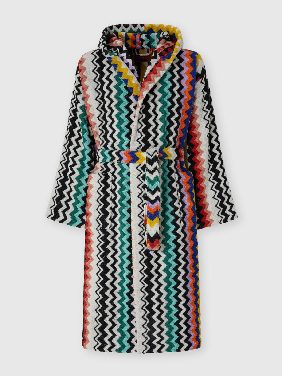 Missoni Home Accappatoio Con Cappuccio In Spugna Di Cotone Best