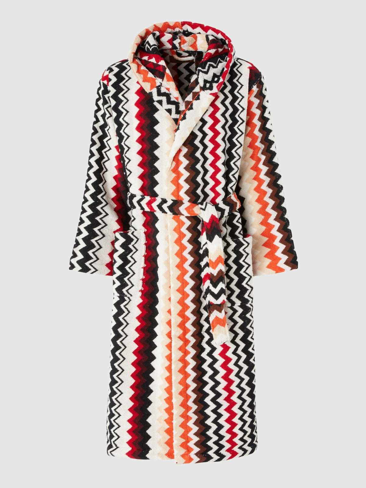 Missoni Home Accappatoio Con Cappuccio In Spugna Di Cotone Best