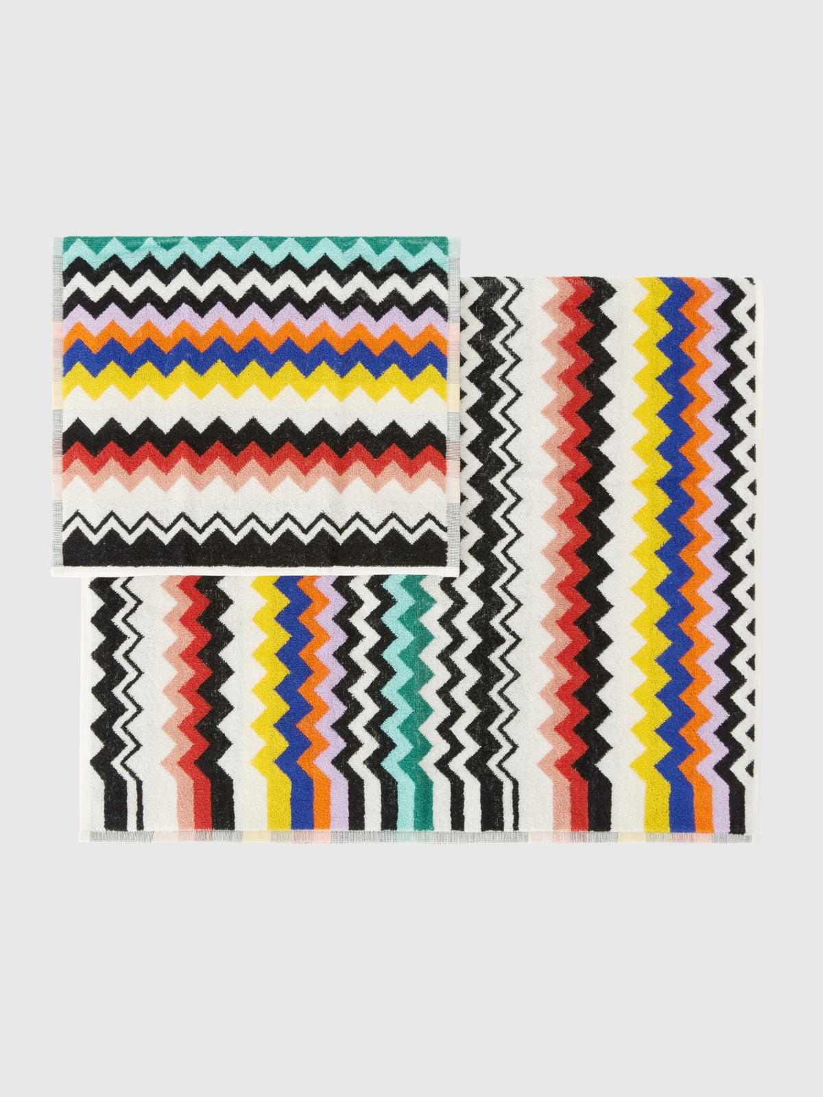 Missoni Home Set Asciugamani 1+1 In Spugna Di Cotone Best