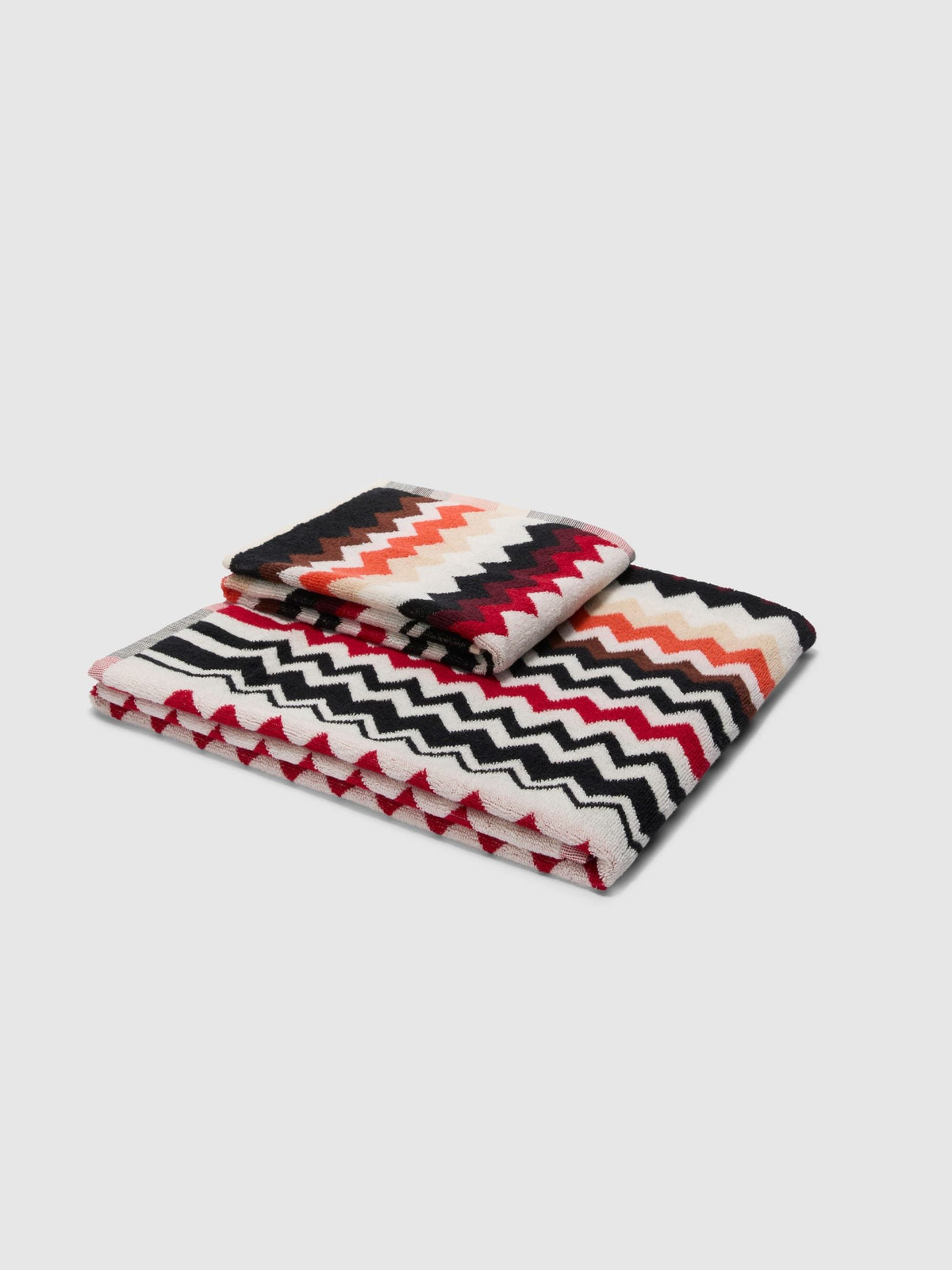 Missoni Home Set Asciugamani 1+1 In Spugna Di Cotone Best