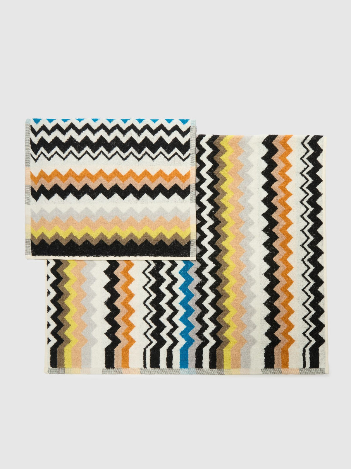 Missoni Home Set Asciugamani 1+1 In Spugna Di Cotone Best