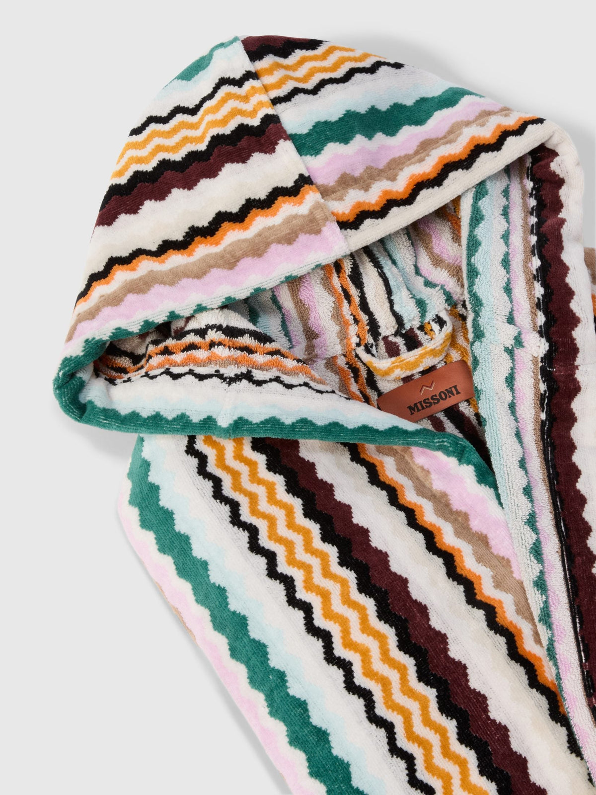 Missoni Home Accappatoio Con Cappuccio In Spugna Di Cotone Aura