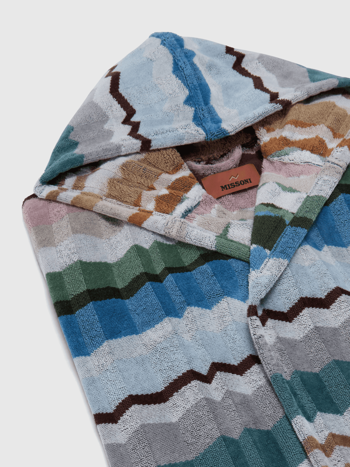 Missoni Home Accappatoio Con Cappuccio In Spugna Di Cotone Eva