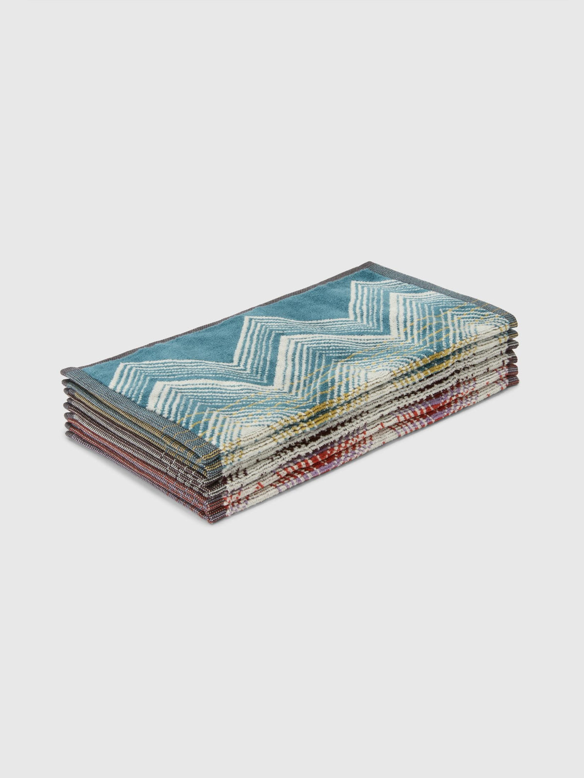 Missoni Home Scatola 6 Lavette Marea 100