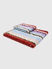 Missoni Home Set Asciugamani 1+1 In Spugna Di Cotone Eva