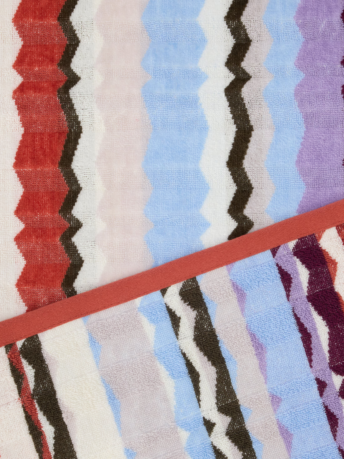 Missoni Home Set Asciugamani 1+1 In Spugna Di Cotone Eva