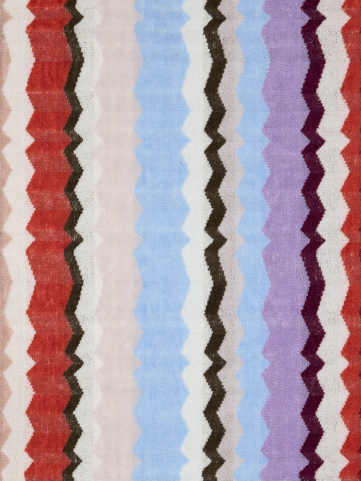 Missoni Home Set Asciugamani 1+1 In Spugna Di Cotone Eva