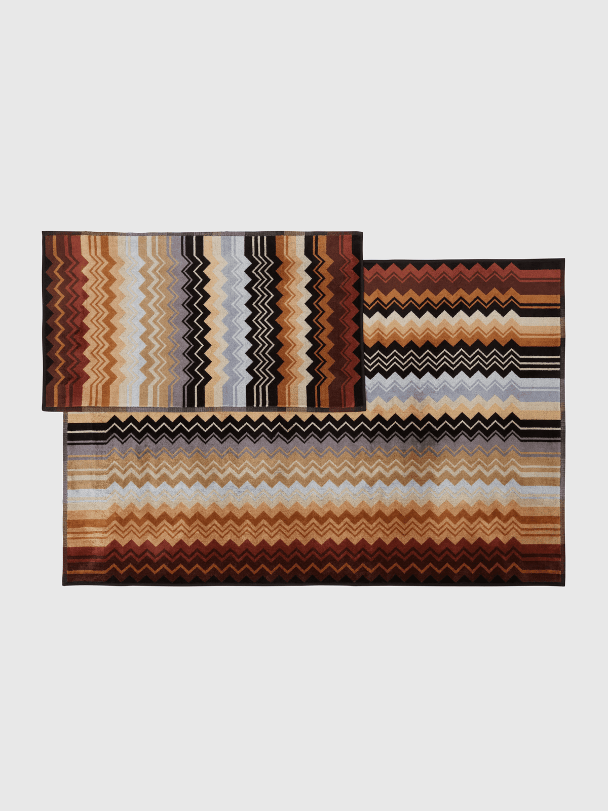 Missoni Home Set Asciugamani 1+1 In Spugna Di Cotone Giacomo
