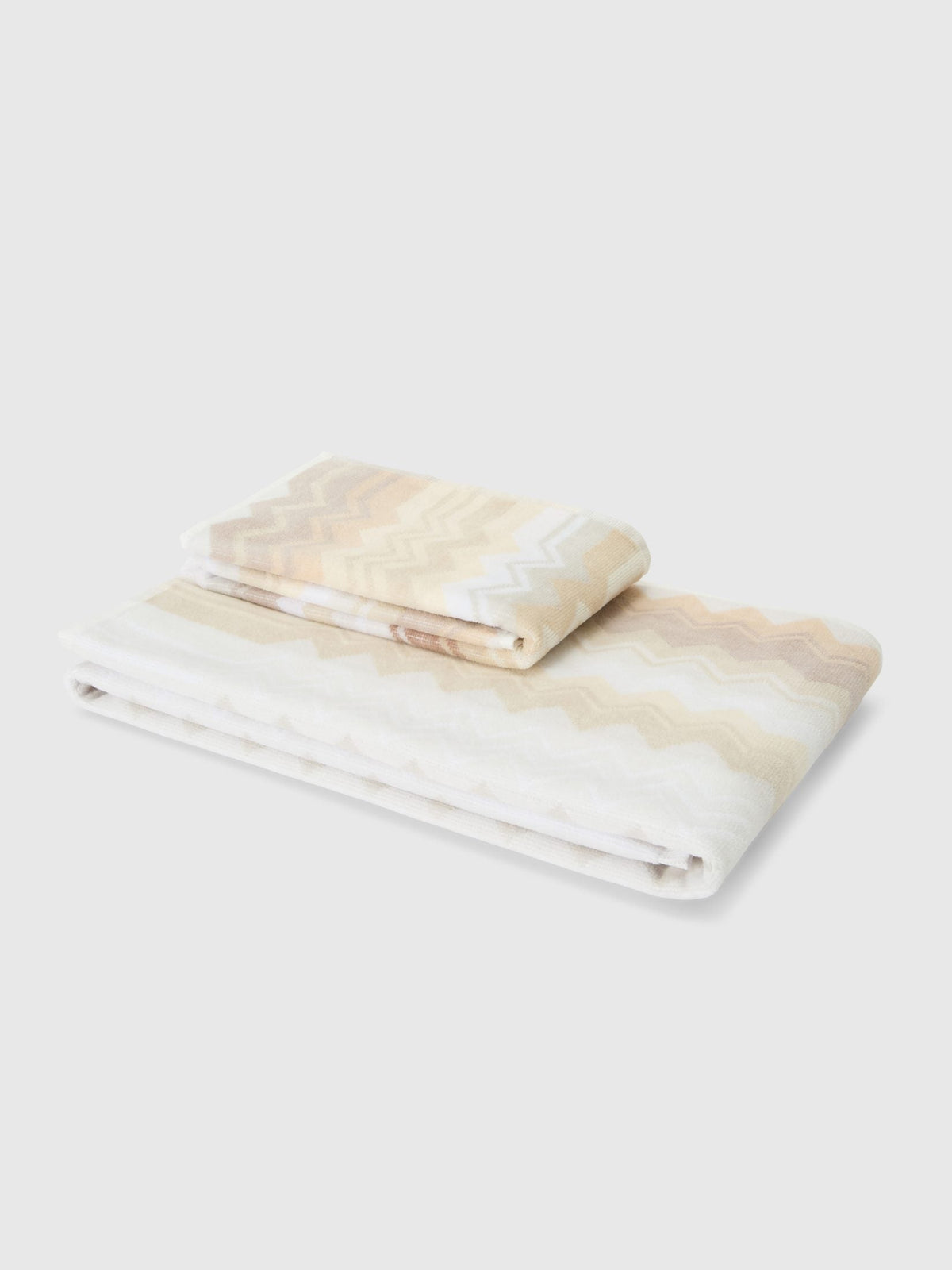 Missoni Home Set Asciugamani 1+1 In Spugna Di Cotone Giacomo