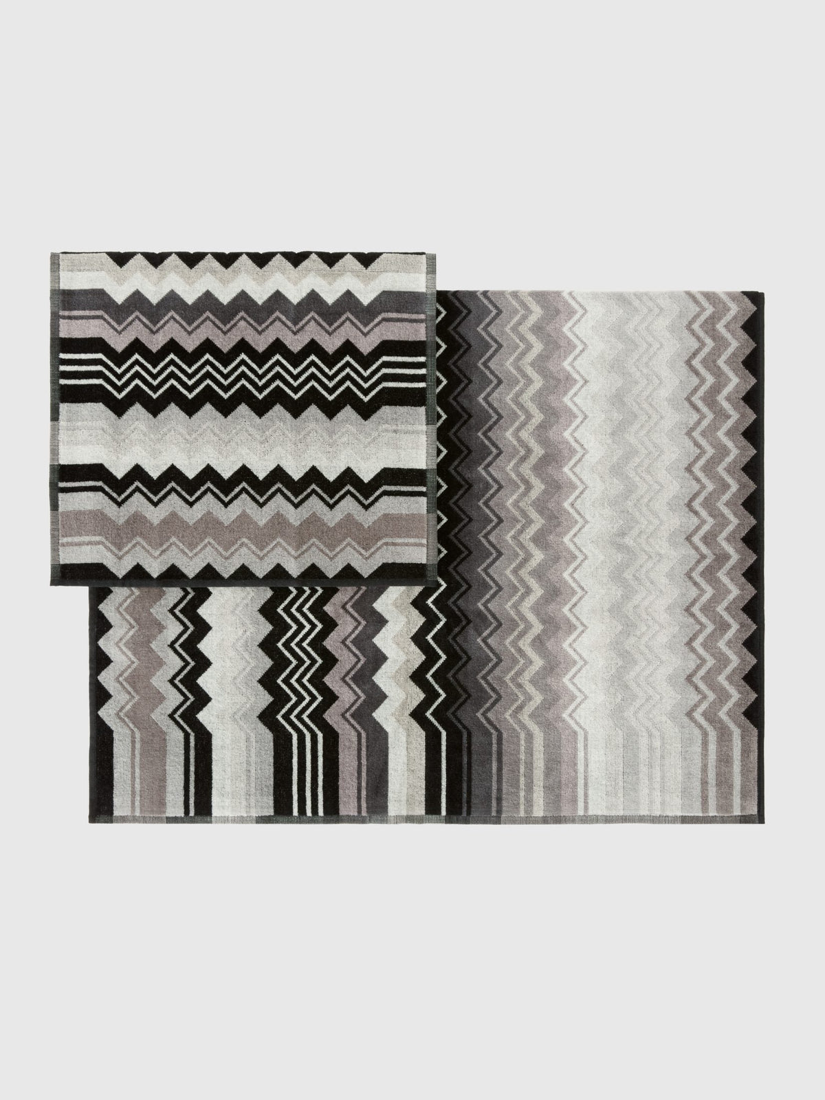 Missoni Home Set Asciugamani 1+1 In Spugna Di Cotone Giacomo
