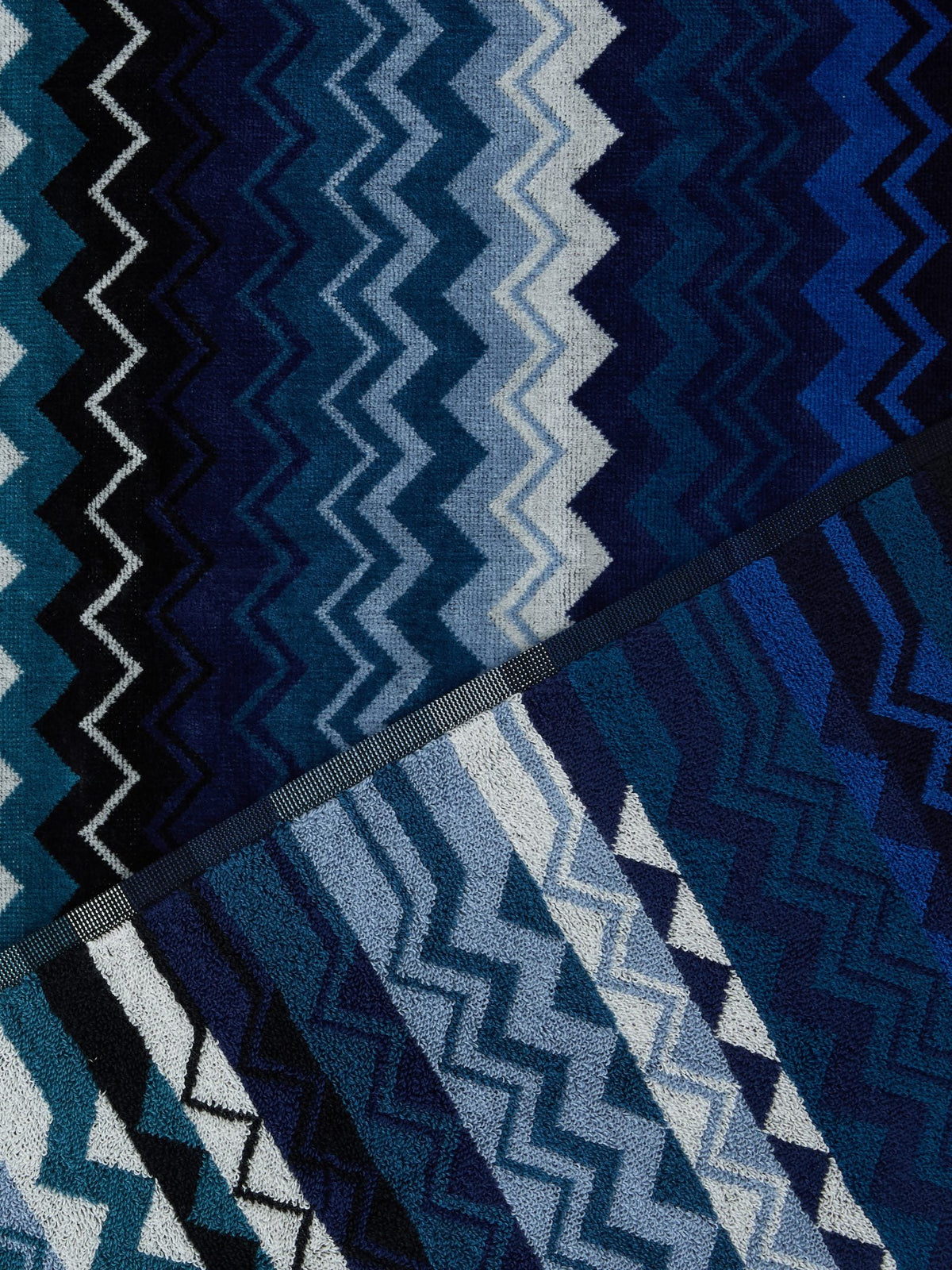 Missoni Home Set Asciugamani 1+1 In Spugna Di Cotone Giacomo