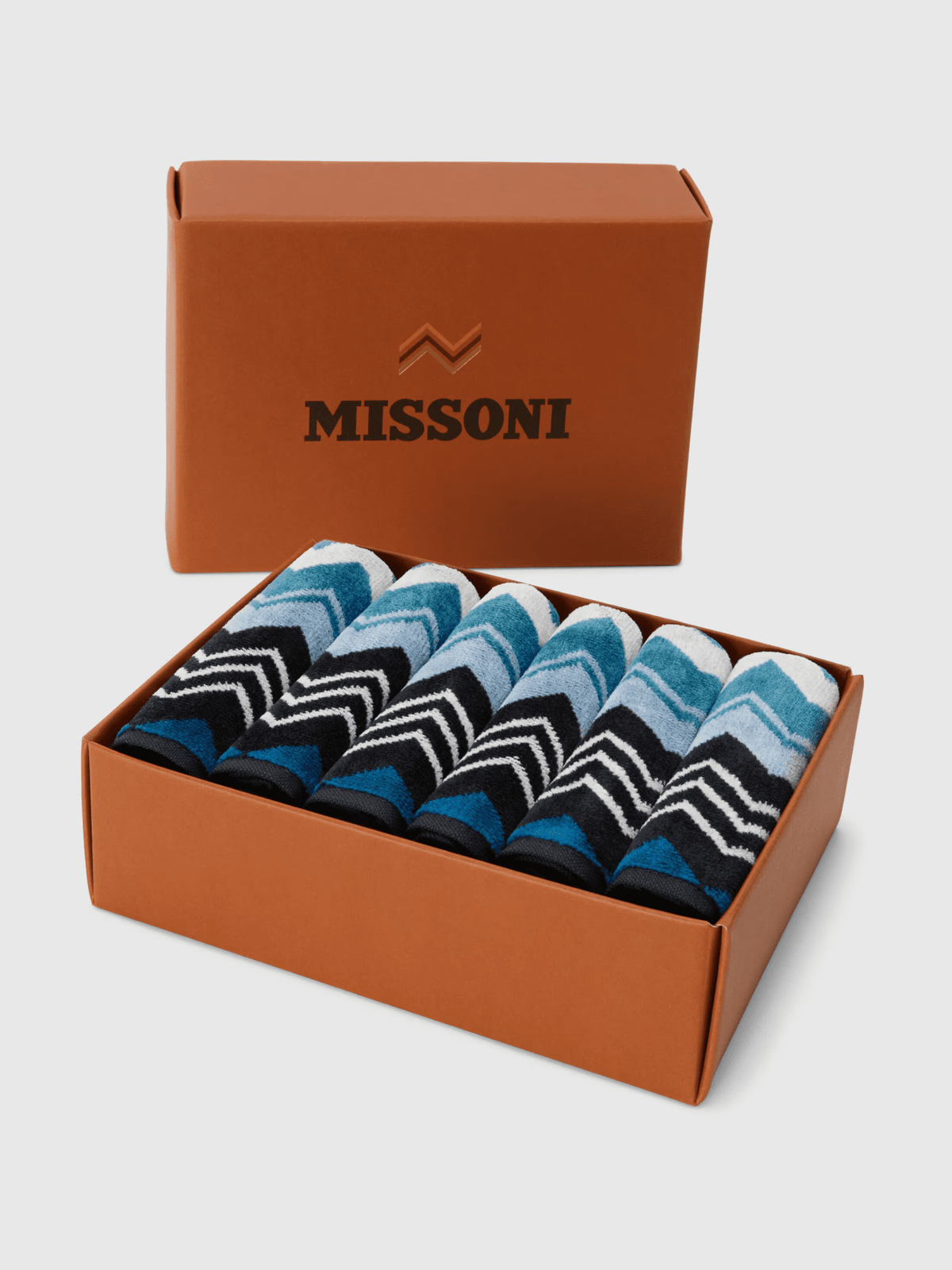 Missoni Home Scatola 6 Lavette Giacomo 50