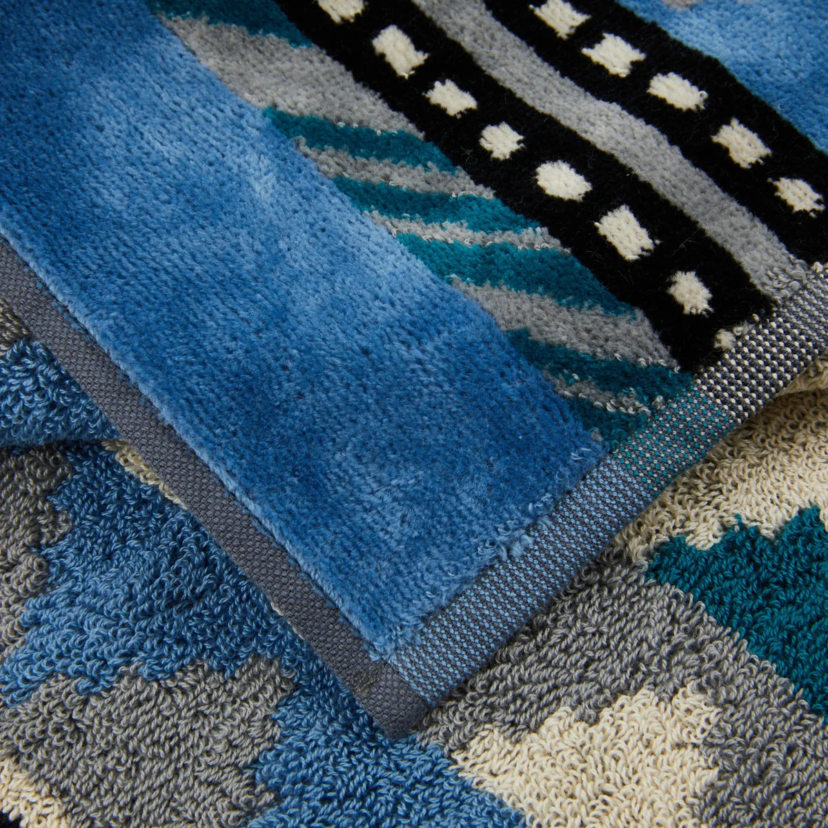 Carrara Set Asciugamani 1+1 In Spugna Di Cotone Velour Oseye