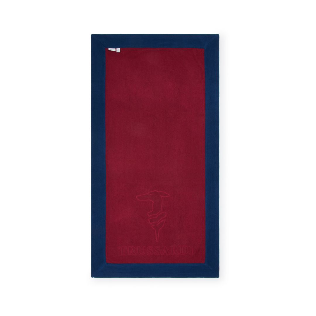 Trussardi Telo Mare In Microspugna Levriero