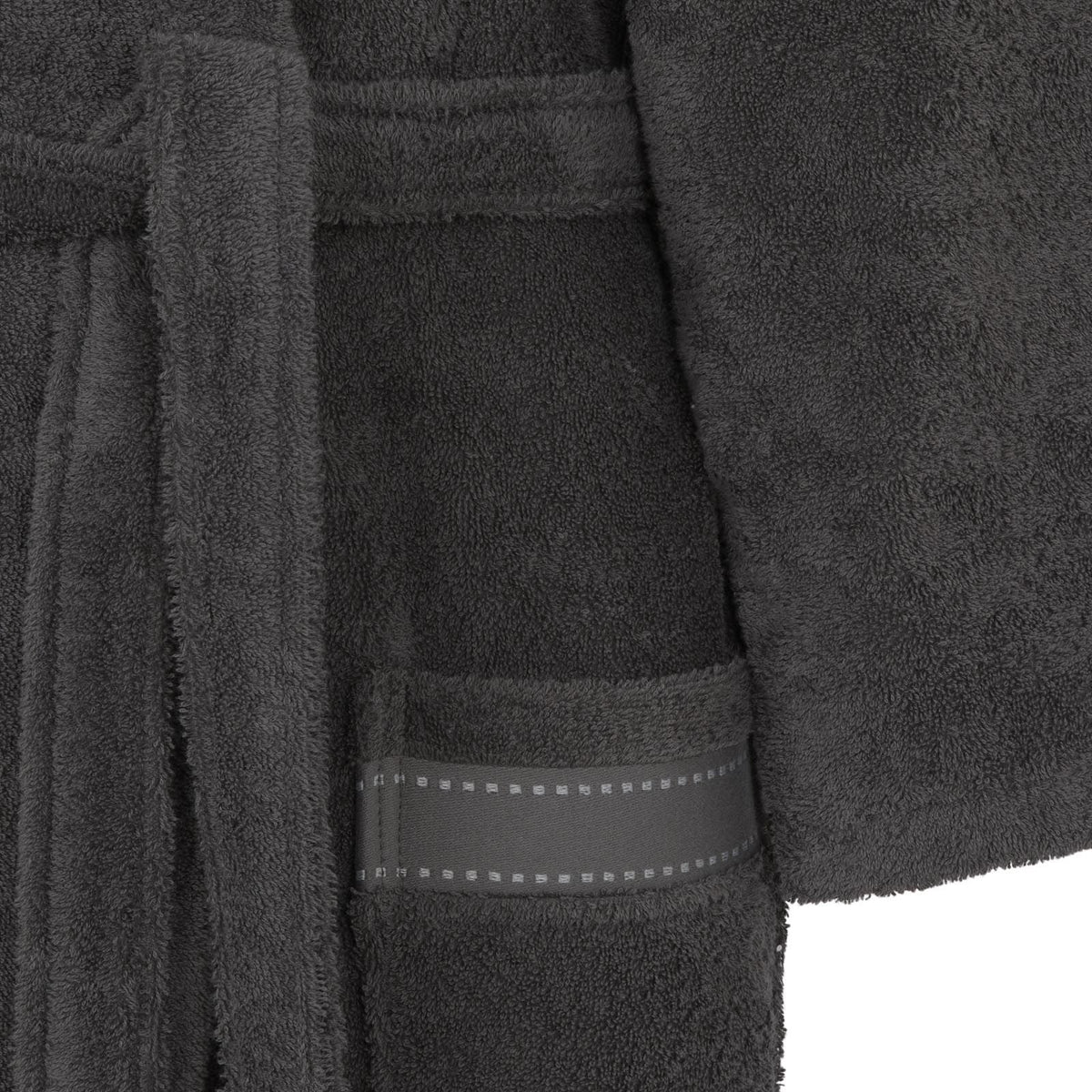 Trussardi Accappatoio Con Cappuccio In Spugna Di Cotone Ribbon