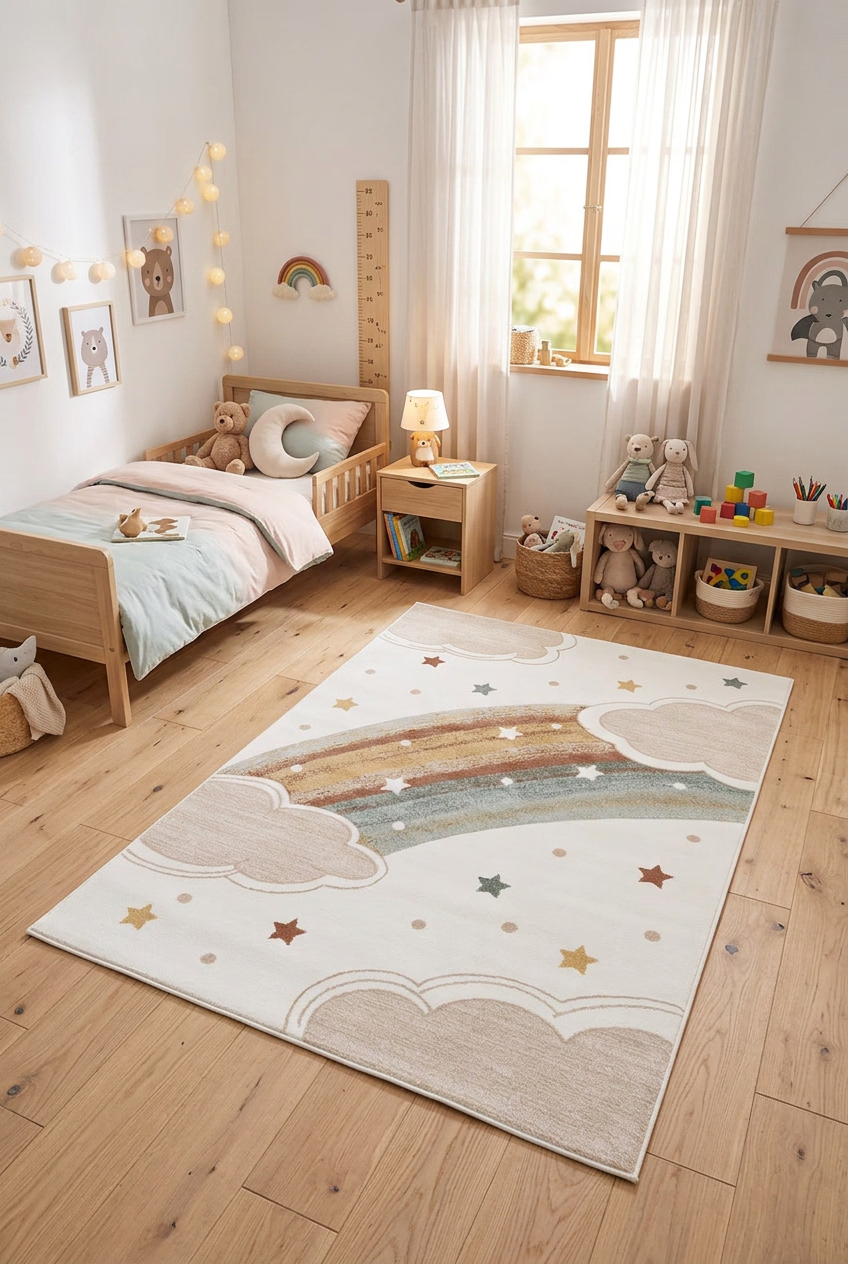 ABC Tappeto Arredo Per Stanzetta Rainbow