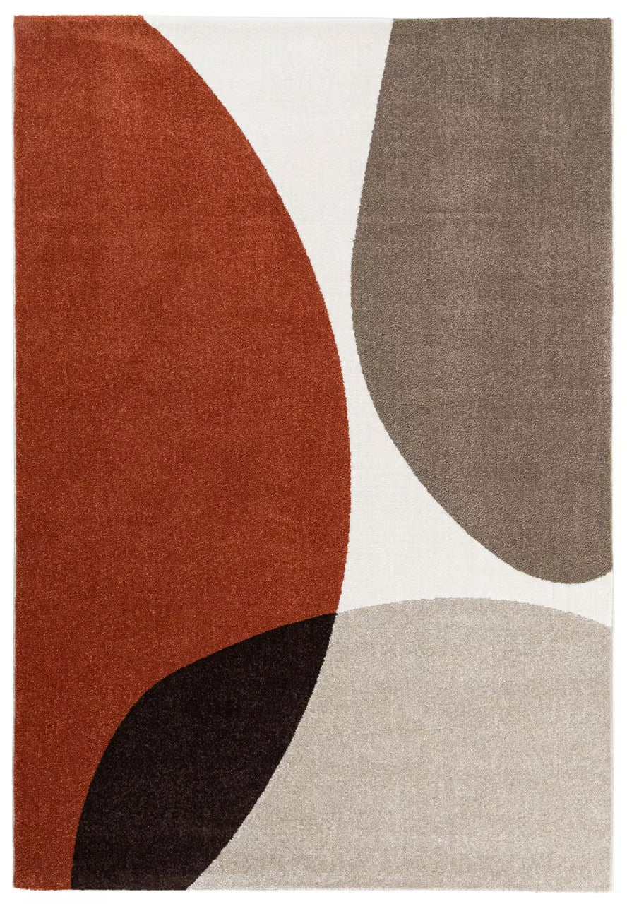 Abc Tappeto Arredo Casa M Beige/Rust
