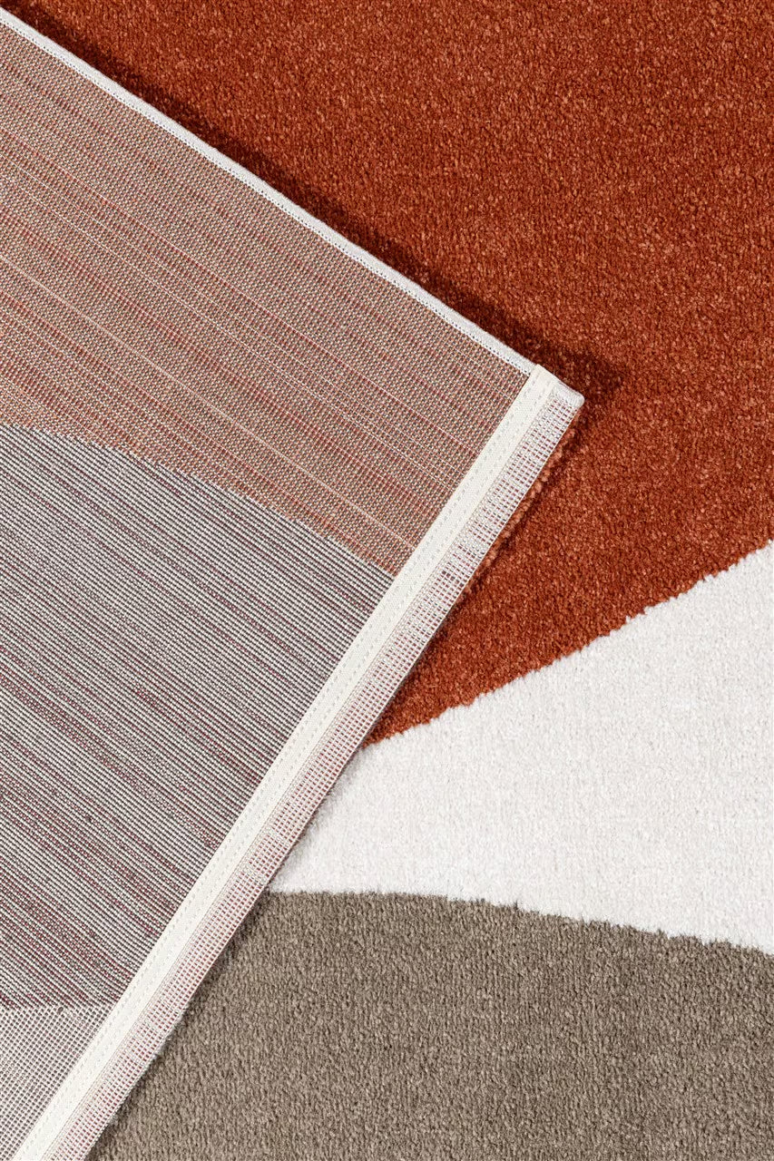 Abc Tappeto Arredo Casa M Beige/Rust
