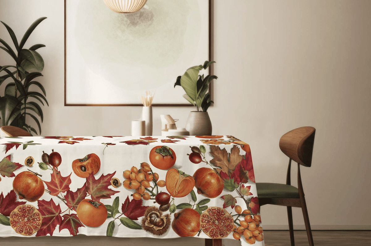 Tag House Artissima Tovaglia e/o Runner In Cotone Stampato 4013 Kaki