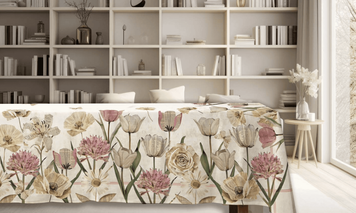 Tag House Artissima Tovaglia In Cotone Stampato 4020 Paper