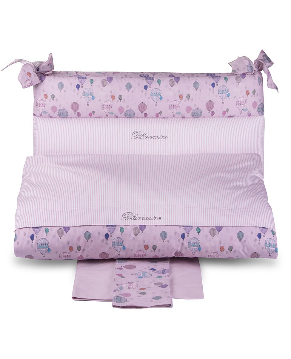 Blumarine Baby Completo Copripiumino Lettino 5Pz Mongolfiera