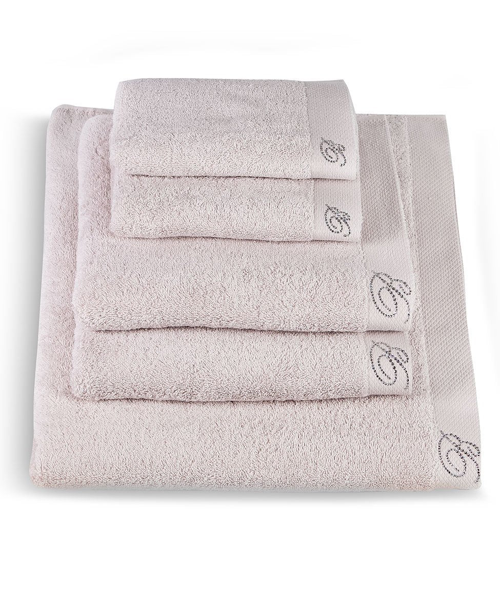 Blumarine Set 5 Pezzi Spugna Con Logo In Strass Benessere