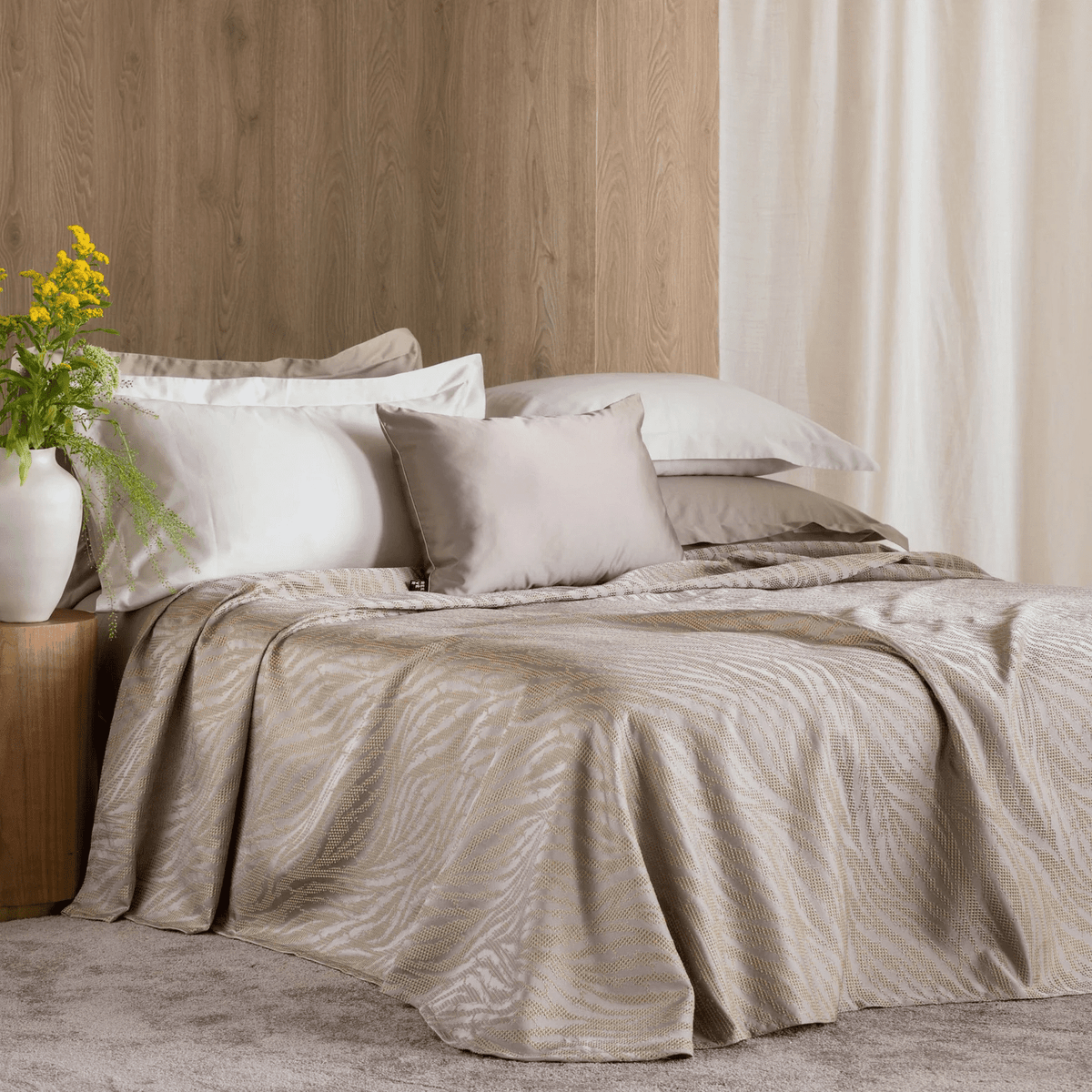 Reevèr Cuscino Arredo In Tessuto Jacquard Alvea