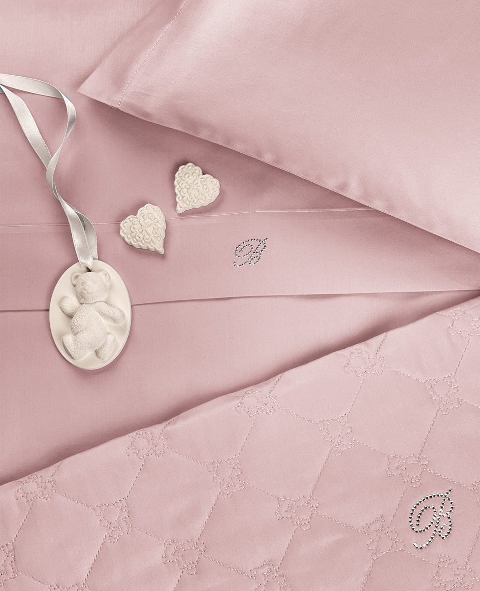 Blumarine Baby Completo Copripiumino 4 Pezzi Culla Baby Lory