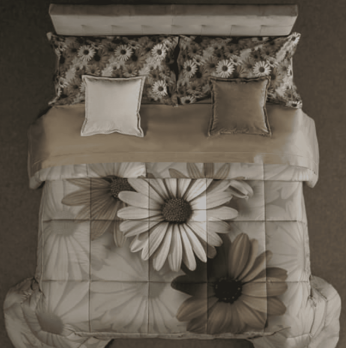 Mirabello Completo Lenzuola Matrimoniale In Percale Di Cotone Modello Copriletto Afrodite