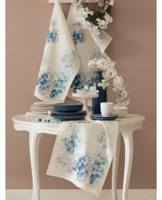 Blumarine Canovaccio In Puro Lino Stampato Annabella