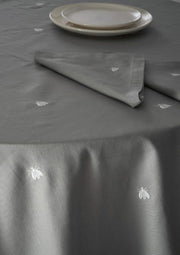 MASTRO RAPHAEL RUNNER IN COTONE CON RICAMO API TABLE LINENS