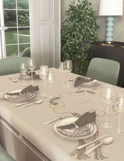 Borbonese Centrotavola In Cotone Stampato Ascot