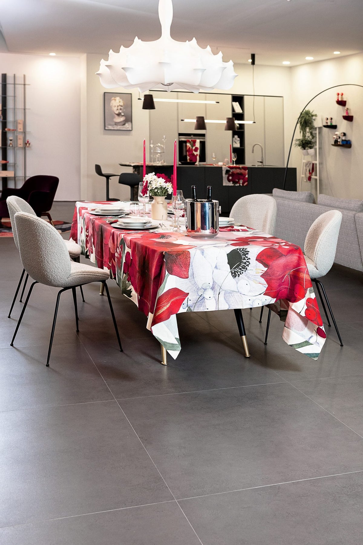 Napking Tovaglia E/O Runner In Lino Premium Anemoni