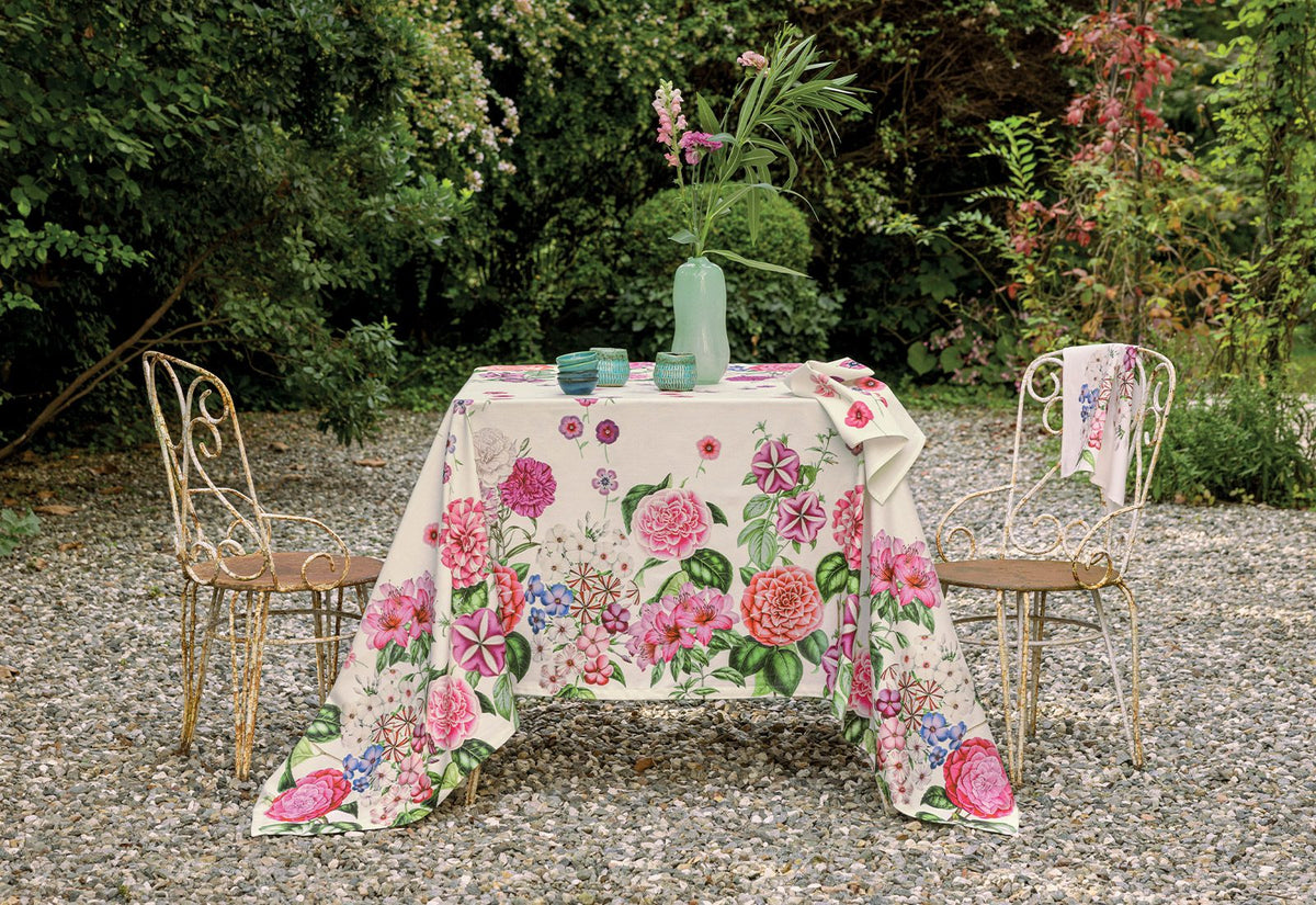 Tag House Artissima Runner In Cotone Stampato 3982 Camelia