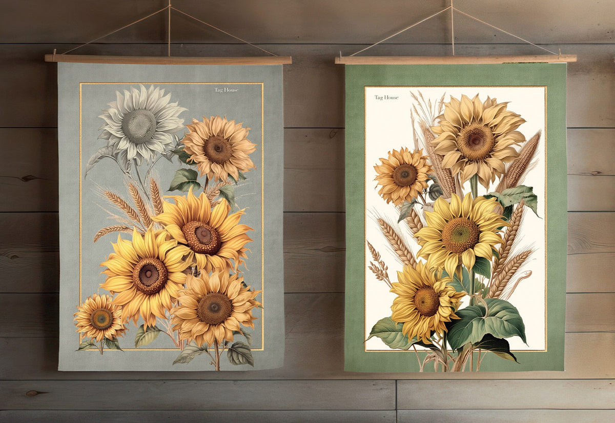 Tag House Artissima Strofinaccio In Cotone Stampato 3980 Girasol