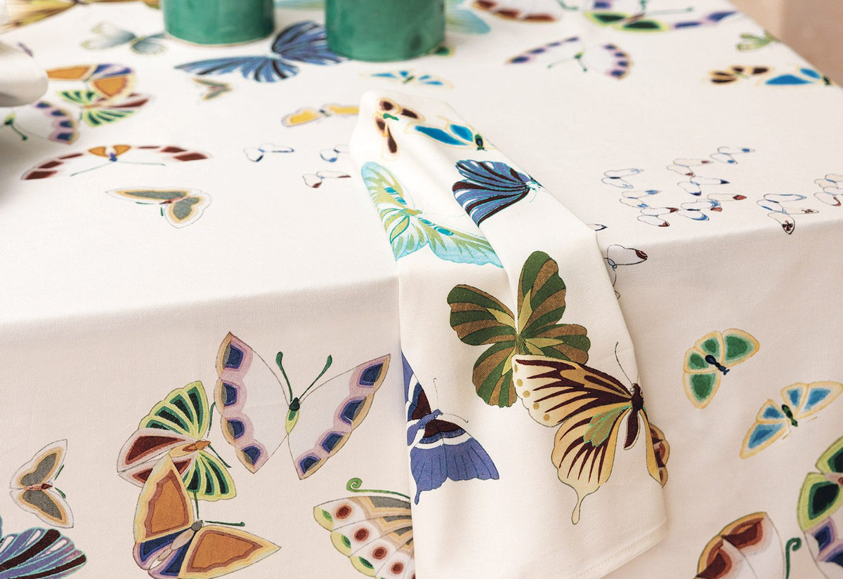 Tag House Artissima Tovaglia In Cotone Stampato 3985 Mariposa