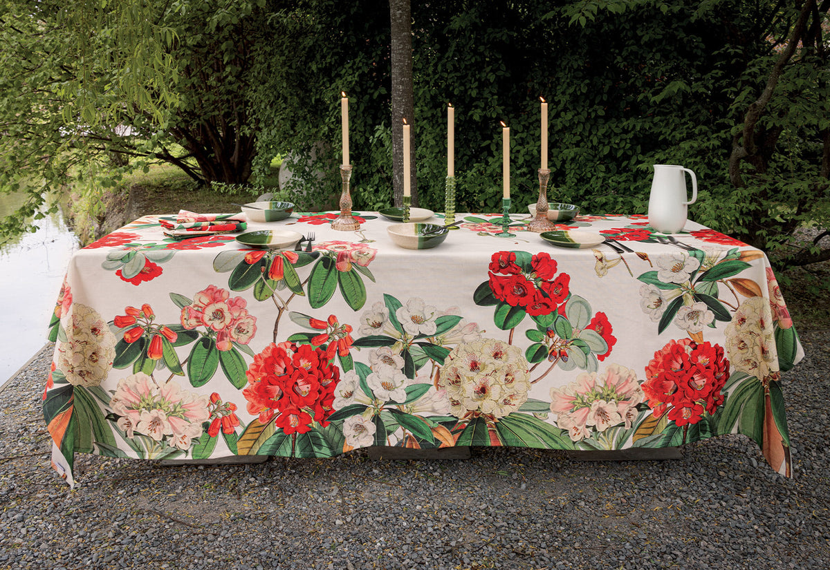 Tag House Artissima Tovaglia In Cotone Stampato 3942 Rododendro