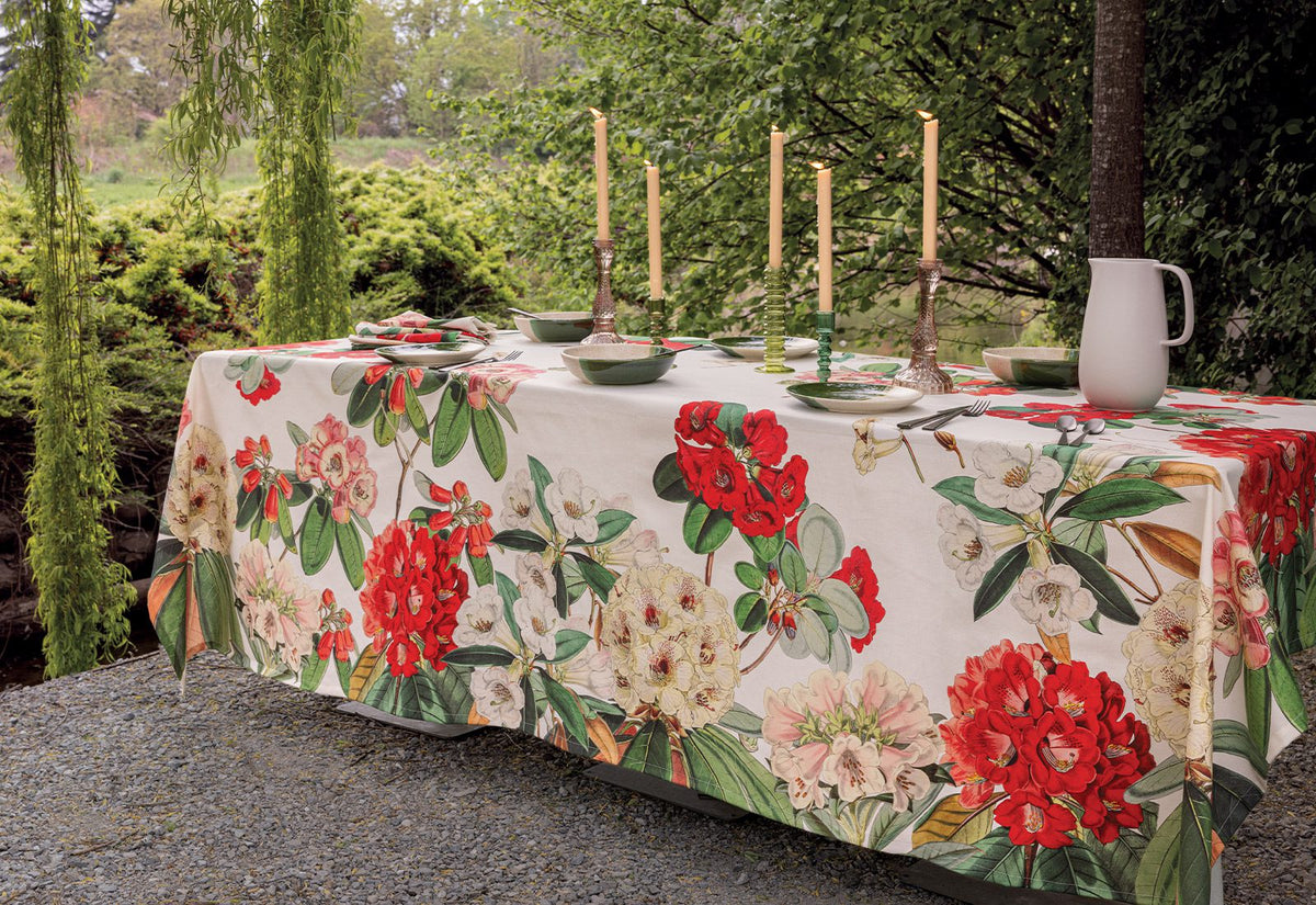 Tag House Artissima Tovaglia In Cotone Stampato 3942 Rododendro