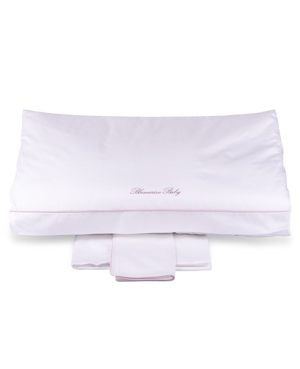Blumarine Baby Completo Copripiumino 4 Pezzi Culla Baby Blu
